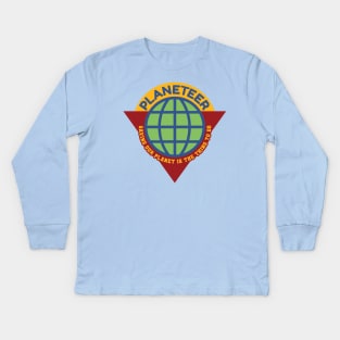 Planeteer Kids Long Sleeve T-Shirt